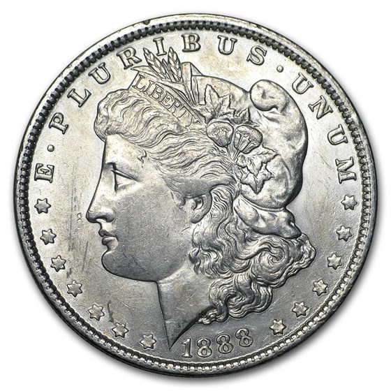 1888 Morgan Dollar AU 1888 Morgan Dollar AU